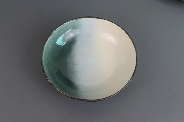 Reactive glaze dinnerware 3 colors