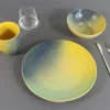 Bright colors reactive glaze tableware