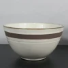 Antique glaze in raw Color clay tableware