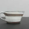 Antique glaze in raw Color clay tableware
