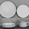 white reactive glaze on color clay 16 pcs set