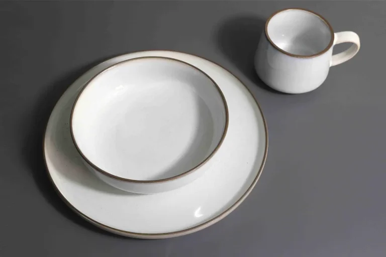 white reactive glaze on color clay 16 pcs set
