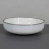white reactive glaze on color clay 16 pcs set
