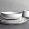 white reactive glaze on color clay 16 pcs set