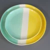3 colors stoneware dinnerware