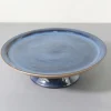 Rustic color clay cake holder