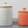 Glossy glaze canister sets