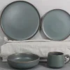 Matt green reactive glaze in stoneware(1)