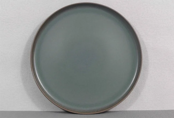 Matt green reactive glaze in stoneware(2)