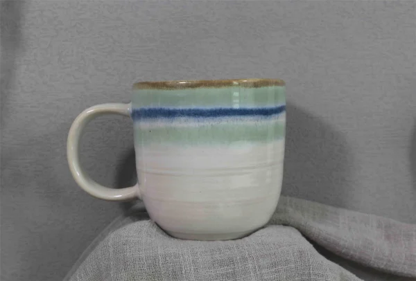 3 colors decoration rim stoneware dinnerware