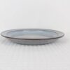 Stillstone grey reactive glaze stoneware plate side view